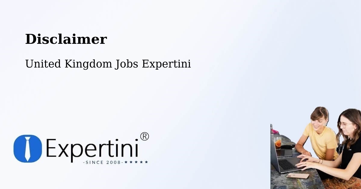 Disclaimer – Runcorn - United Kingdom Jobs Expertini